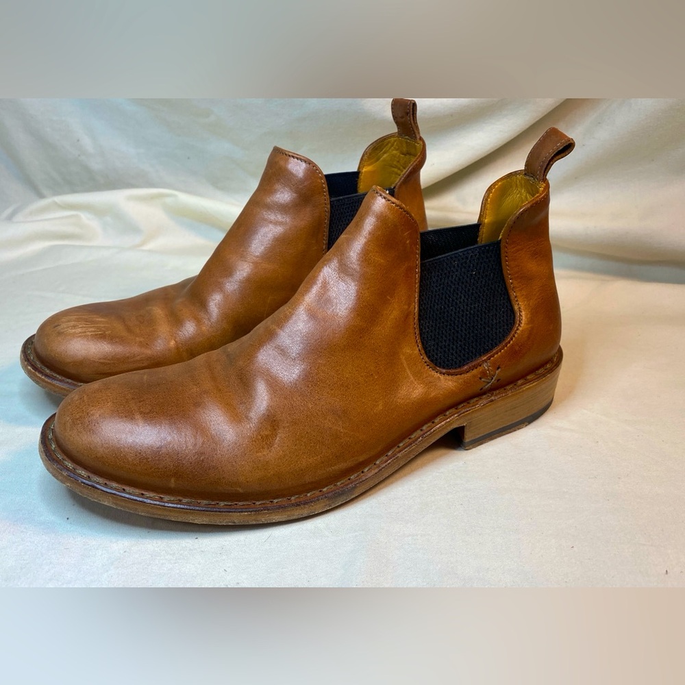 Fiorentini Baker unisex Brown Leather Chelsea Boots